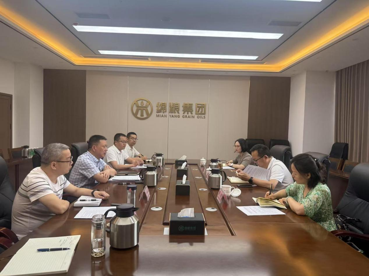 市国资委到市粮油集团开展调研